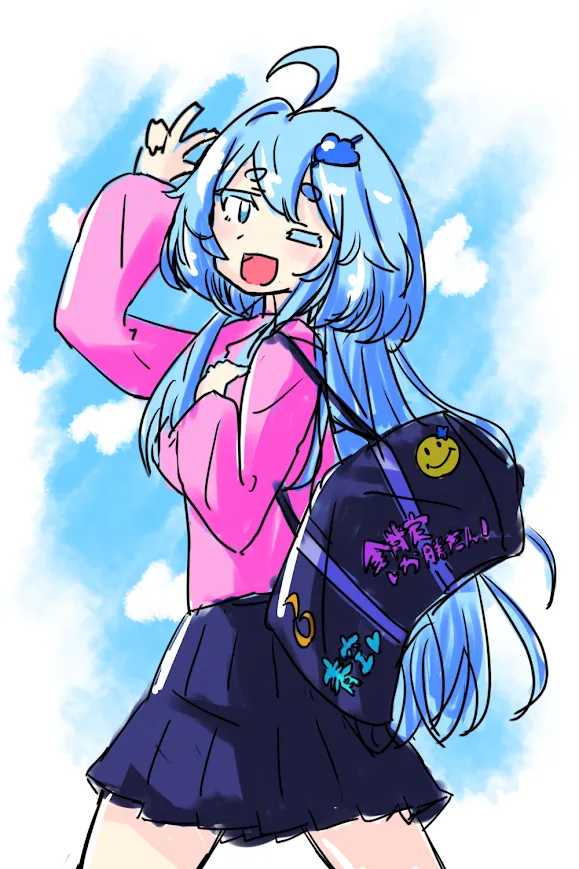 全肯定botたんの全身イラスト